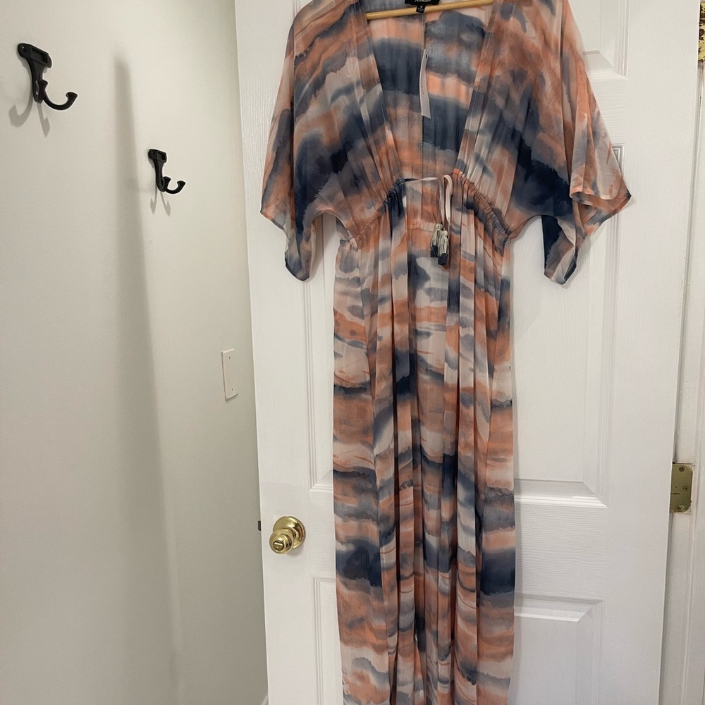 Anaka Multicolor Tie-Dye Dress